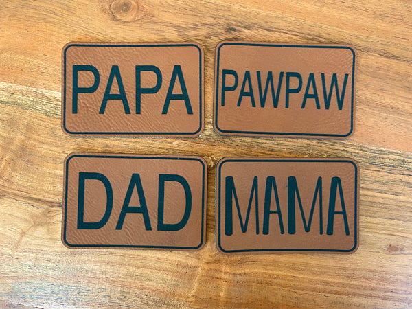 Parent Name Patches WS