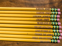 Back To School Pencils-Set of 12 WS