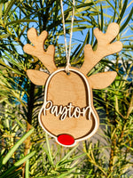 Reindeer Ornament WS- MOQ of 3