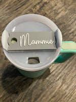 Tumbler Name Plate WS