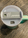 Tumbler Name Plate WS