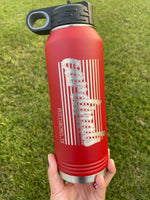 Custom 32oz Water Bottle WS