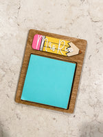 Teacher Sticky Note Holder