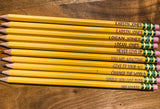 Back To School Pencils-Set of 12 WS