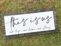 This Is Us Sign