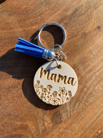 Floral Mama/Nana/etc Keychains MOQ OF 20 WS