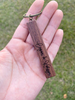 Wooden Bar Keychain WS